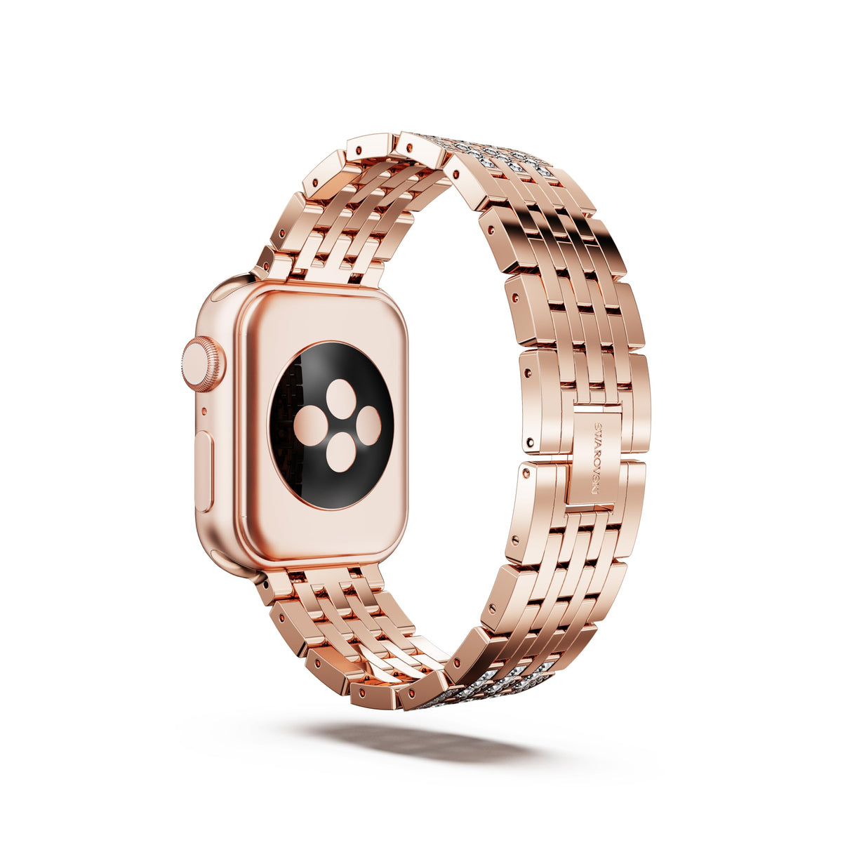 Swarovski Correa princesa, Para Apple Watch® 40 mm y 41 mm, Tono oro rosa, Acabado tono oro rosa