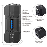 XVIVE P1 Alimentador Phantom para micrófono