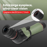 Gosky El más Nuevo 20-60X80 HD Dual Focusing Spotting Scope, BAK4 Prism 45 Degree Angular Ocular con trípode, Adaptador de Smartphone, Alcance para observación de Aves, Tiro al Objetivo, Caza,