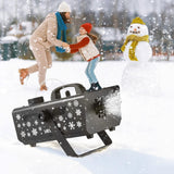 VEVOR Máquina de Nieve, Máquina Portátil de Copos de Nieve Colgante de 650 W con Asa Portátil para DJ, Fiestas Navideñas, Efectos de Escenario, Decoración de Bodas, para Exteriores e Interiores