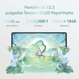 HUAWEI MatePad Pro 12,2 Pulgadas 2025, Tableta con Pantalla Tandem OLED PaperMatte, Productividad a Nivel de PC Todo en uno, Teclado Glide, Aplicación GoPaint, + 30 Meses de Garantía