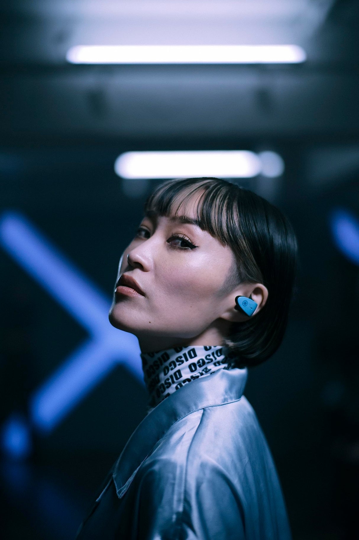 Yamaha TW-ES5A Auriculares In-Ear Deportivos True Wireless Bluetooth con Listening Care, Micrófono con Diseño Avanzado, Resistente al Agua y al Sudor IPX7 - Verde