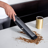 Shark WandVac 1.0 Aspiradora de mano sin cable, pequeña, ligera, gran capacidad de succión, boquilla estrecha y cepillo para polvo, cepillo multisuperficie, base de carga, gris, WV200EU