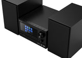 Kenwood M-7000S-B - Microcadena Color Negro, con Bluetooth, USB, CD y en Radio Dab + o FM - Mini Equipo de Musica para casa