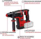 Einhell Professional martillo perforador con batería TP-HD 18/26 Li BL-Solo Power X-Change (18 V, sin escobillas, 2,6 J, SDS-plus, mecanismo de impacto neumático, 4 funciones, maletín, sin batería)