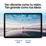 Samsung Galaxy Tab S10 Lite 128 GB - Tablet con IA, Incluye S Pen, 6 GB Memoria, Pantalla 10,9", Batería de Larga Duración, Color Gris, Garantía del Fabricante 3 Años + 1 Año Extra (Versión Española)
