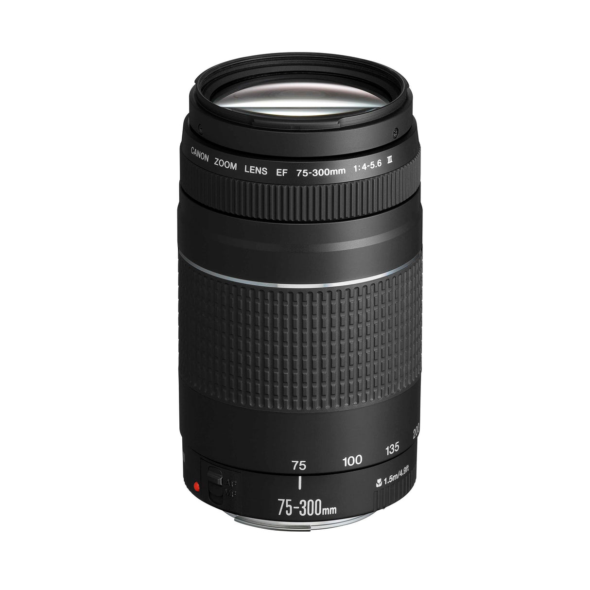 Canon 75-300 mm f/4-5.6 III - Objetivo para Canon (zoom óptico 4x,diámetro: 58mm), color negro [Versión importada]