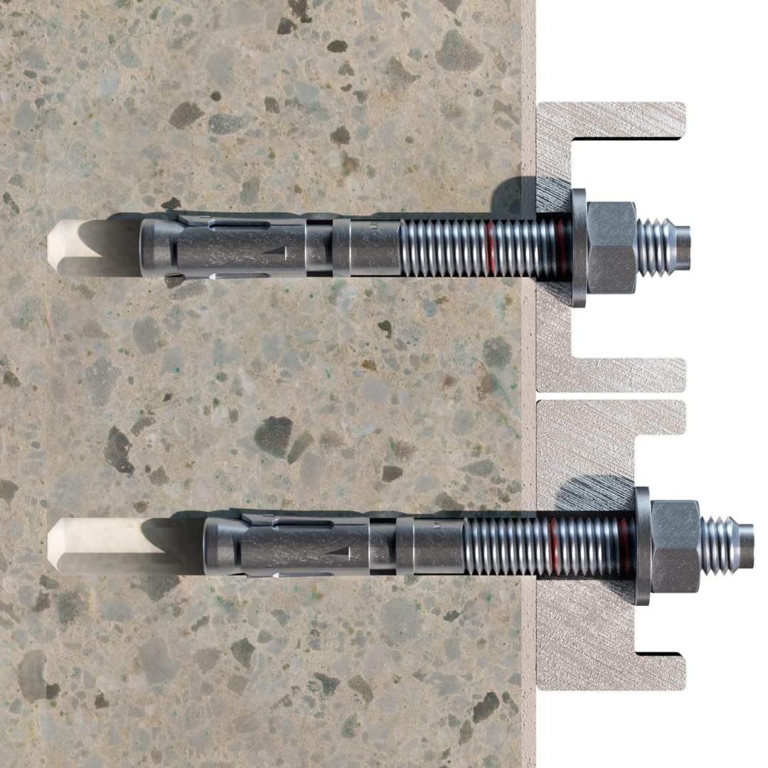 Anclaje macho para cargas altas en hormigón no fisurado Homologado ETE Opción 7. Eje Inoxidable A2. Clip Inoxidable A2. - MEDIDA: M10 x 70 Ø10 - Unid: 100