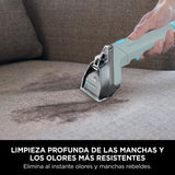 Shark StainStriker Limpiador de manchas con 5 accesorios, minicepillo para pelo de mascotas, boquilla estrecha, tubo de limpieza, 2 soluciones de limpieza incluidas, 450W, ligero, Gris, PX200EUCP