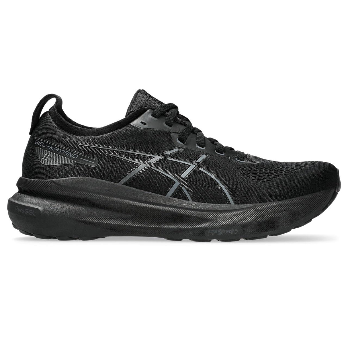 ASICS Gel-Kayano 31, Sneaker Hombre, Negro/Negro, 41.5 EU