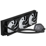 Cooler Master MasterLiquid Atmos 360 Black Refrigeración Líquida para CPU – Refrigeración Líquida AIO, Bomba Doble Cámara, Ventiladores SickleFlow 120 Edge Preinstalados, ARGB Gen 2, LGA1700 y AM5