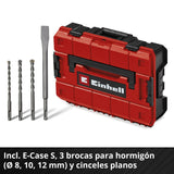 Einhell Professional Power X Change martillo perforador con batería TP-HD 18/28 Li BL +4 (1x3,0A+) (18 V, Brushless, 3 J, SDS-plus, 4 funciones, accesorios, incl. Batería 3,0 Ah Plus + cargador)