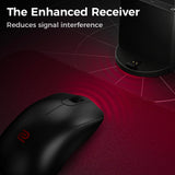 BenQ Zowie S2-DW Ratón inalámbrico 4K para Esports | tecnología Esports | Receptor Mejorado 4K | 65g | simétrico | sin Drivers | Sensor 3950 | tasa de sondeo 4K