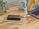Trust Laro Power Bank 20000mAh 100W para Portátil 2X USB-C 1x USB-A, Batería Externa Carga Rapida, Cargador Portátil Powerbank iPhone Macbook iPad Steam Deck Xiaomi DELL ASUS Lenovo HP