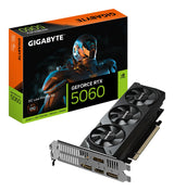 Gigabyte GeForce RTX 5060 OC Low Profile 8G Tarjeta Gráfica - 8GB GDDR7, 128bit, PCI-E 5.0, 2512 MHz Frecuencia del núcleo, 3 x DisplayPort, 1 x HDMI, GV-N5060OC-8GL