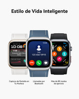 HUAWEI Watch D2, Pantalla AMOLED de 1,82, Monitorización en Tiempo Real de la Presión Arterial, ECG, Monitorización Exhaustiva del Sueño, SpO2, Asistencia Sanitaria Familiar, Llamadas, GPS