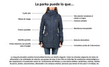 berydale BD100 Chaqueta, Negro, XXL para Mujer