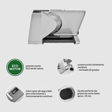 ritter contura 3, Cortadora de Alimentos Eléctrica y Rebanadora de Pan de Metal Macizo