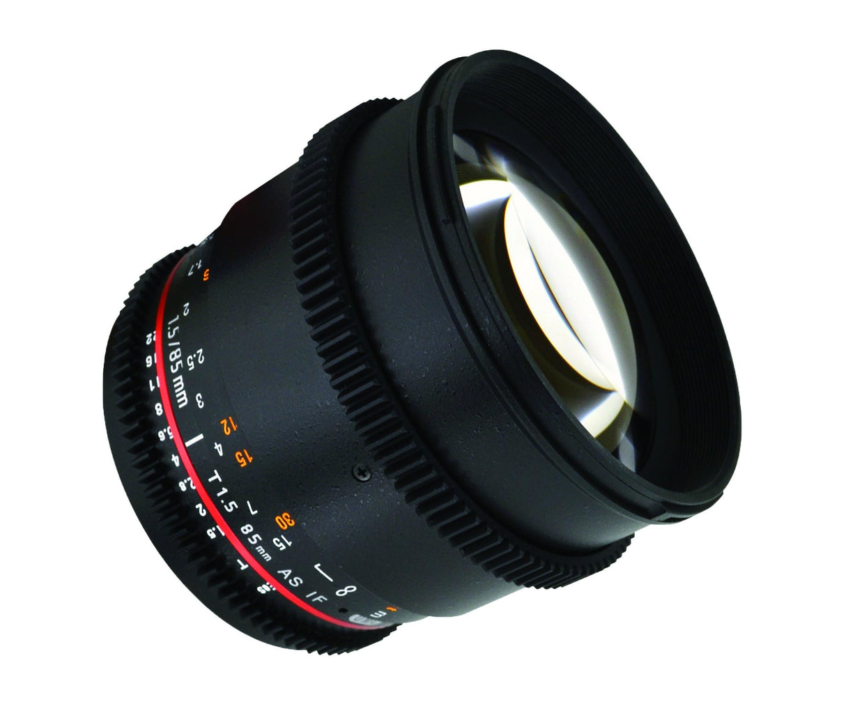 Rokinon Cine DS DS85M-C 85 mm T1.5 AS IF UMC Lente de Marco Completo Cine para Canon EF