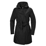 Helly Hansen Mujer Gabardina Welsey II, XS, Negro