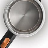 ARZUM - Cayci Lux, Tetera turca de acero inoxidable, capacidad de olla de 0,7 l, capacidad del calentador de agua de 1,8 l, 2100 W