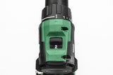HIKOKI Akku Bohrschrauber DS18DEW2Z, Bohrfutter: 1,5-13mm (18V, Max. Festdrehmoment (hart): 140 Nm, Leerlaufdrehzahl 2.Gang: 0-2000 min-1, Brushless) Zubehör: im HSC II Koffer, ohne Akku und Ladegerät