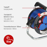 Brennenstuhl 1079850 - Alargador de cables