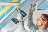 Bosch Professional 18V System GDR 18V-200 + GSB 18V-45 - Set atornillador de impacto + taladro percutor (1 batería 2.0 Ah, 1 batería 4.0 Ah, en maletín) - Amazon Exclusive