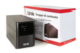 LINK LKUPS1000 - Sistema de alimentación ininterrumpida 1000 Va 600 W, Negro