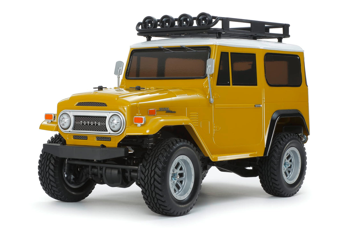 Tamiya 58715 1:10 RC Toyota Land Cruiser 40 CC-02 - Coche teledirigido, vehículo RC, modelismo, Kit para Montar, Hobby, Bricolaje