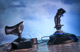 Thrustmaster T.Flight Hotas 4 Joystick con mando de potencia desmontable, para PS4, PS5 y PC