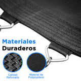 SereneLife trampolin Exterior, Cama Elastica, con Red de Seguridad, Estable, Revestimiento antioxidante