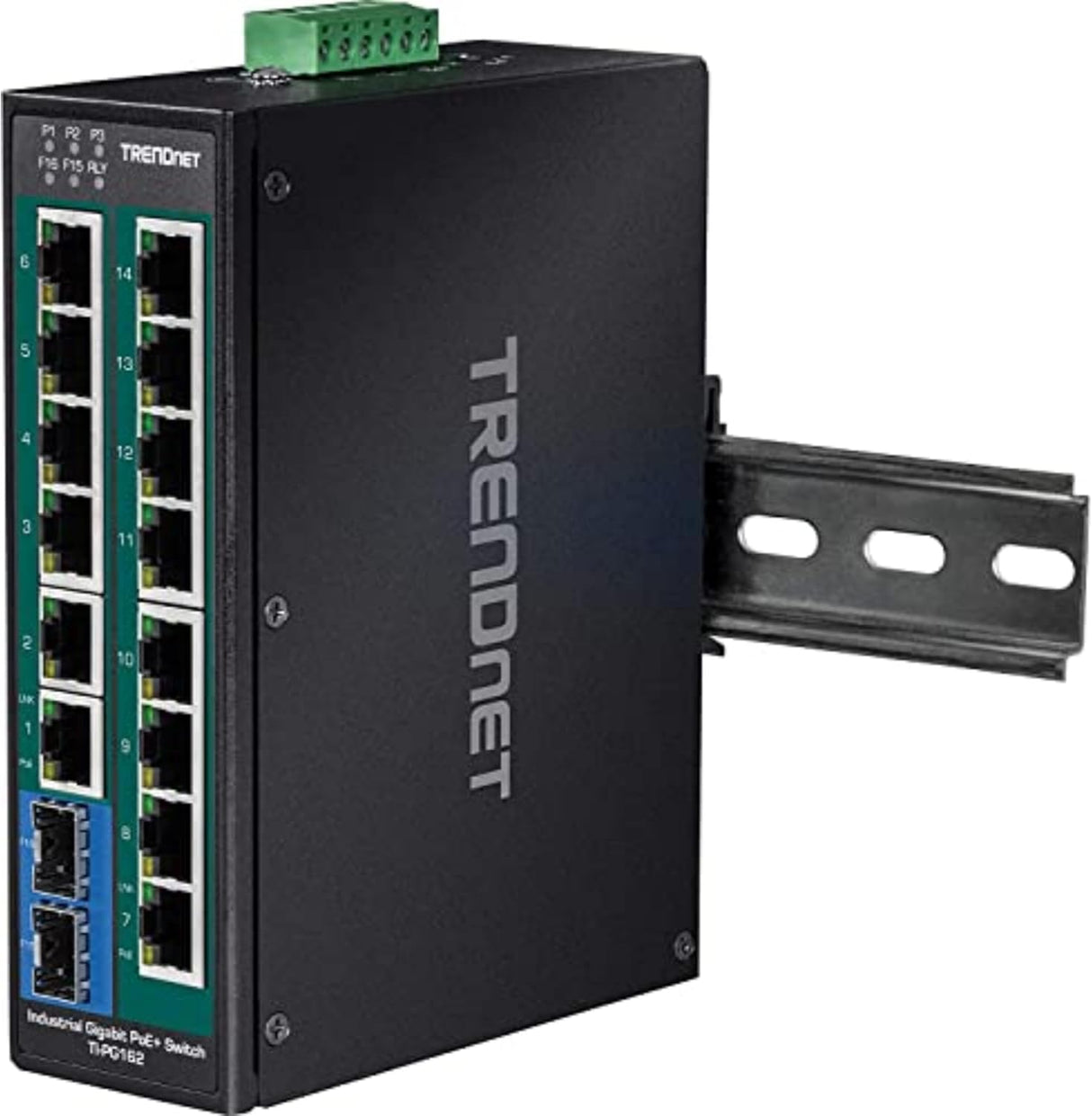 16-PORT INDUSTRIAL GIGABIT POE CPNT