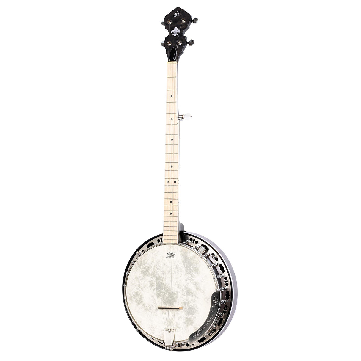 ORTEGA Raven Series Banjo 5 String Lefty - Funda para banjo, OBJE400TCO-L, color gris transparente