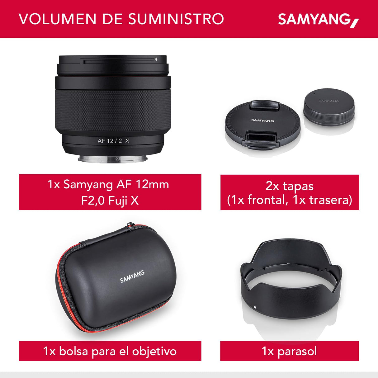 Samyang AF 12 mm F2.0 Fuji X - Enfoque automático Distancia focal fija ultra gran angular para Fujifilm X-Mount APS-C Fast para cámaras Fuji X Mount X-T4 T3 X-T30 X-T20 X-E4 XE3 X-Pro 3