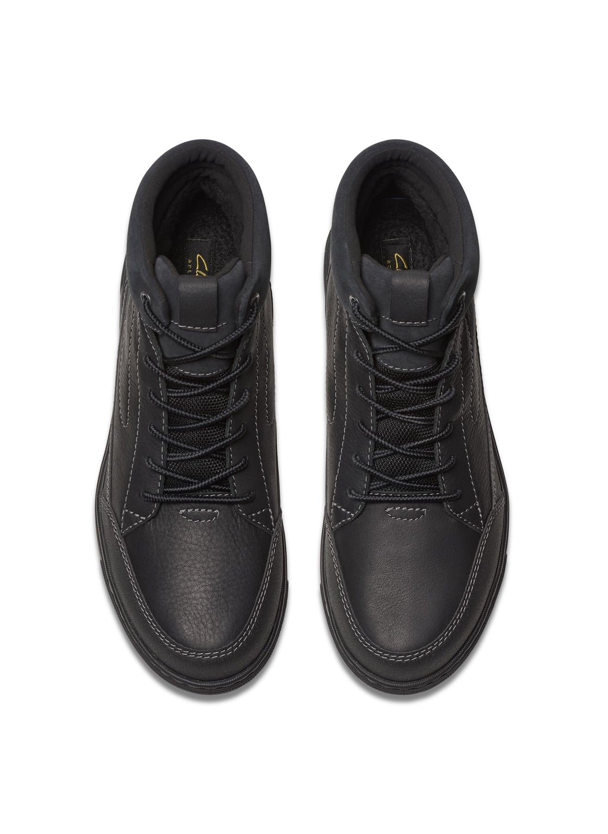 Clarks Mapstone HiGTX, Botas de Moda Hombre, Black WLined Lea, 42.5 EU
