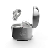 Klipsch T5 II True Wireless ANC Silver - Auriculares inalámbricos Bluetooth 5.0, Control Táctil, InEar, Control de Llamadas, Reducción de Ruido Activo, Noise Cancelling, Plata