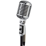 Shure 55sh Series II icónico Unidyne Dynamic Micrófono vocal, micrófono clásico, vintage con patrón polar direccional cardioide para actuaciones en vivo