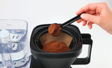 Caso Cafetera de goteo Aroma Sense - Cafetera de diseño, Capacidad 1,25L para 10 tazas, 1550W de Potencia, temporizador, filtro permanente, apagado automático, Pantalla táctil, negra