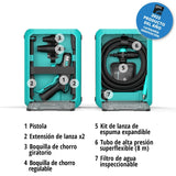 ARXP Hidrolimpiadora de Alta Presión BOX4 180DSS compact (2500 W, 180 bar, 500 l/h)