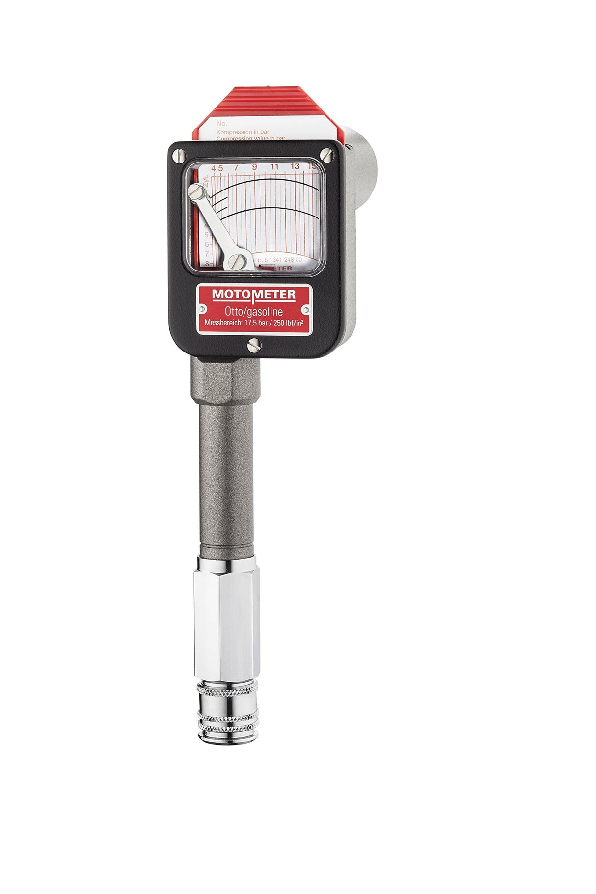 MOTOMETER 6230001210 Compresión Impresión Bolígrafo para Motor de Gasolina 3.5 – 17.5 Bar