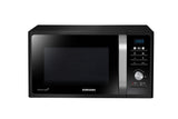 SAMSUNG MG23F301TCK/ET Microondas (Encimera, 23 l, 800 W, Botones, Giratorio, Retirable), Negro