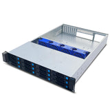 FANTEC SRC-2612X07 12Xsas&Sata sin NT Negro Plata