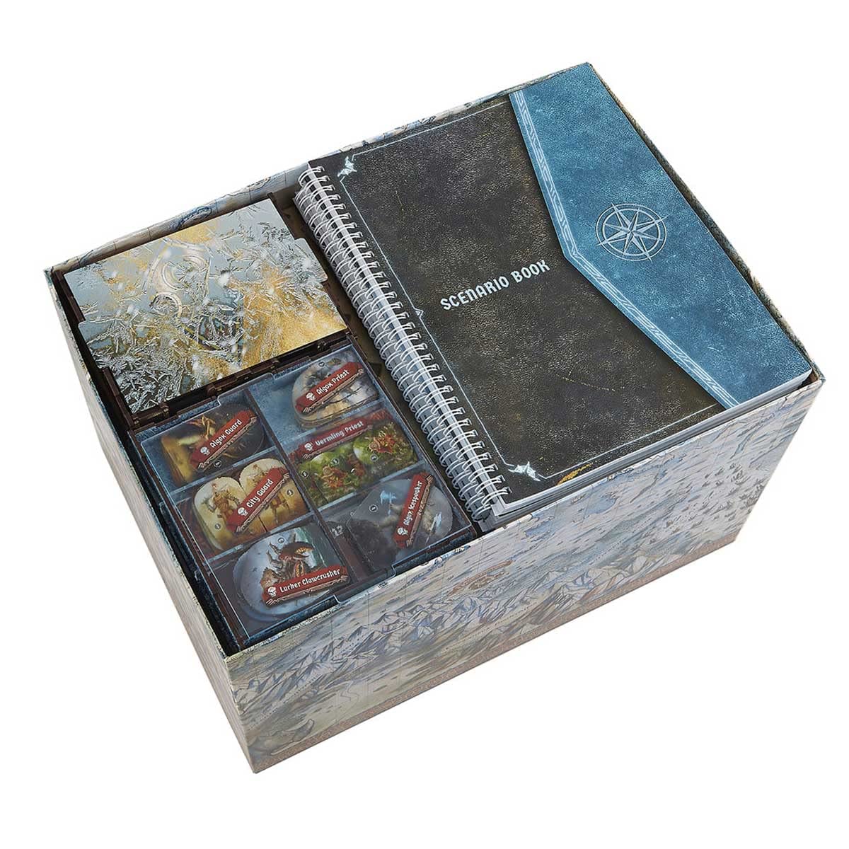 POLANDGAMES - Inserto: Frosthaven UV Print Organizador, ERA89243, Blanco