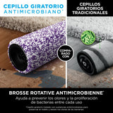 Shark HydroVac Aspiradora mopa sin cable, aspira y friega suelos, con cepillo multisuperficie giratorio antimicrobiano para eliminar olores, limpia en seco y húmedo, modo autolimpieza, gris WD210EU