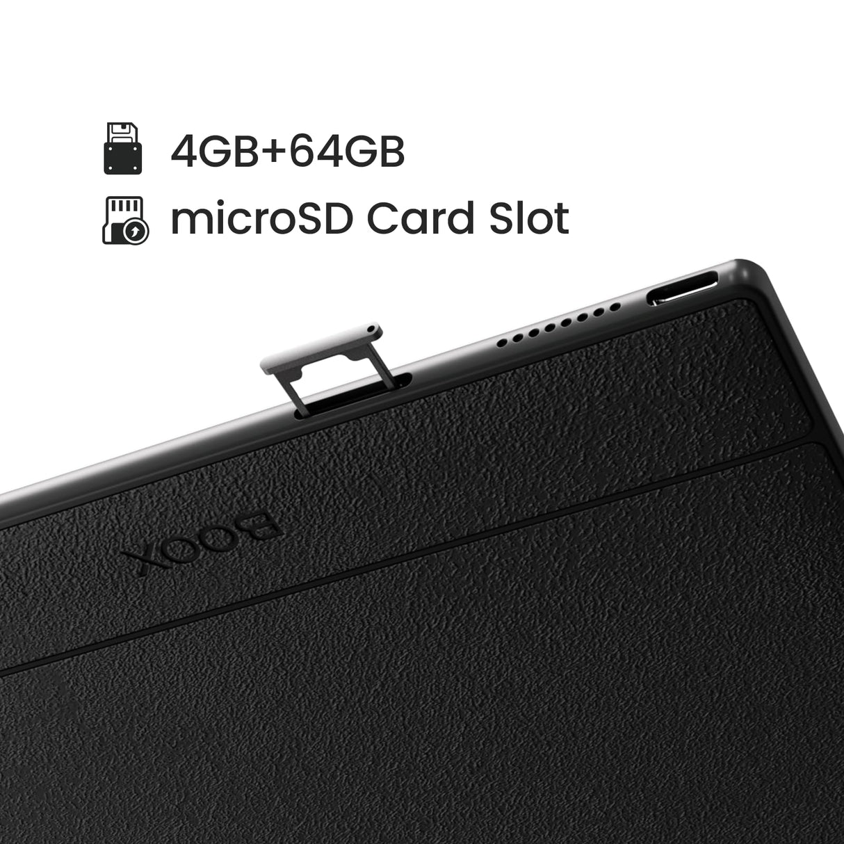 BOOX Go Color 7 ePaper Tablet 7” Color 64 GB Android 12 E-Ink Luz Frontal BT WiFi (Negro)