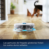 Bissell SpinWave R5 | Robot Aspirador con Mopa | Navegación LIDAR | Detección de Alfombras y Moquetas | Aspiración Potente de hasta 2000pa | Aspirador Sin Cable | 61 dB | Blanco | 3475N