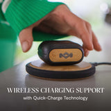 House of Marley Redemption ANC 2 Auriculares Inalámbricos con Cancelación Activa de Ruido - IPX5 True Wireless, 24H de Reproducción, Bluetooth con Micrófono, Control Táctil, USB-C, Crema
