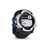 Garmin Instinct 3 GPS 50mm Smartwatch, Solar, Whitestone