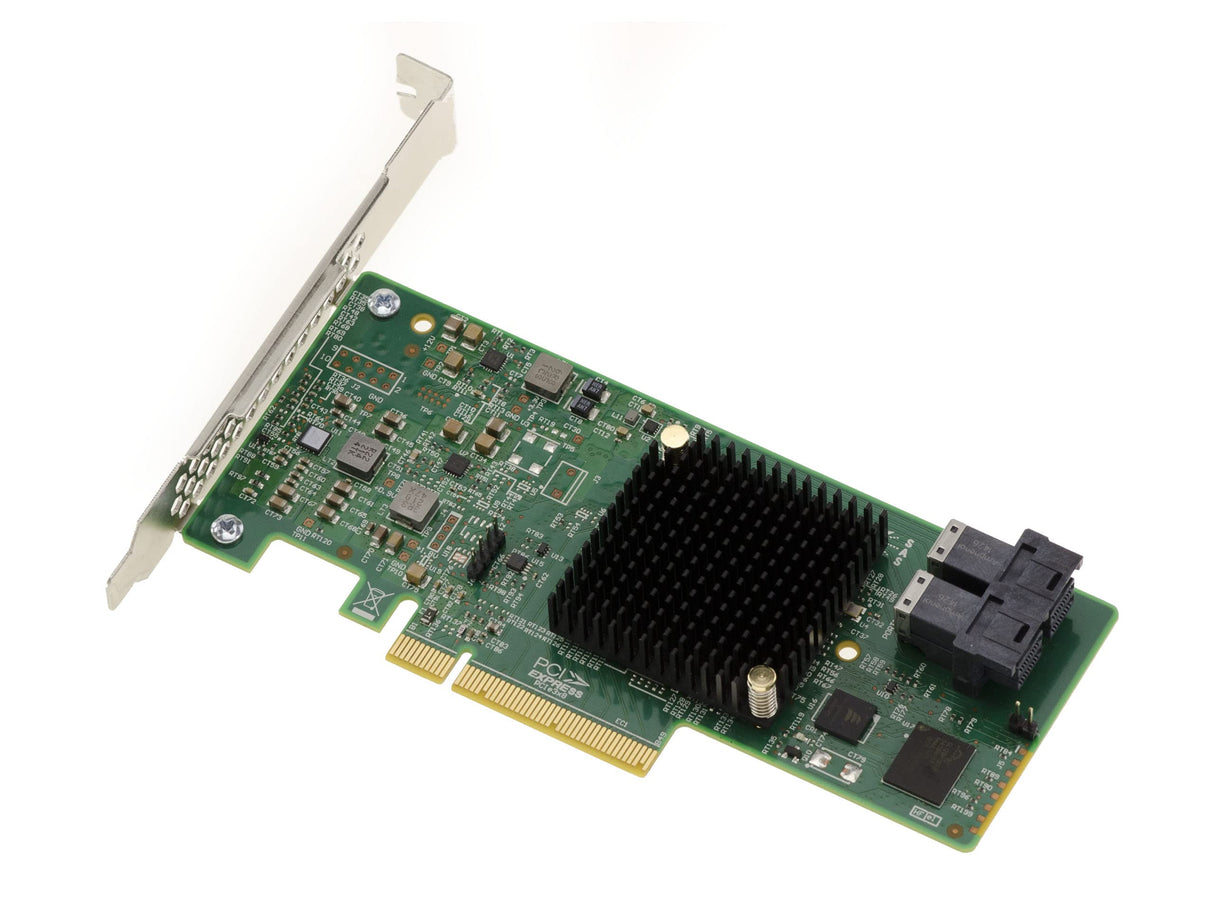 KALEA-INFORMATIQUE Tarjeta controladora PCIe 3.0 SAS de 12 GB con 8 Puertos internos. Modelo OEM 9300-8i con chipset 3008 Fusion MPT 2.5 SAS